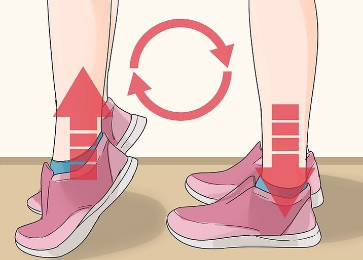 rotational exercises for the prevention of varicose veins