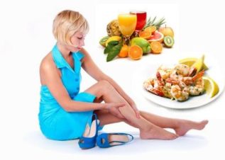 Foods for varicose veins
